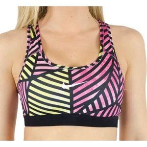 Nike Pro Womens M Sports Bra‎ Core Web Fade Compression NEW $60 643107-612